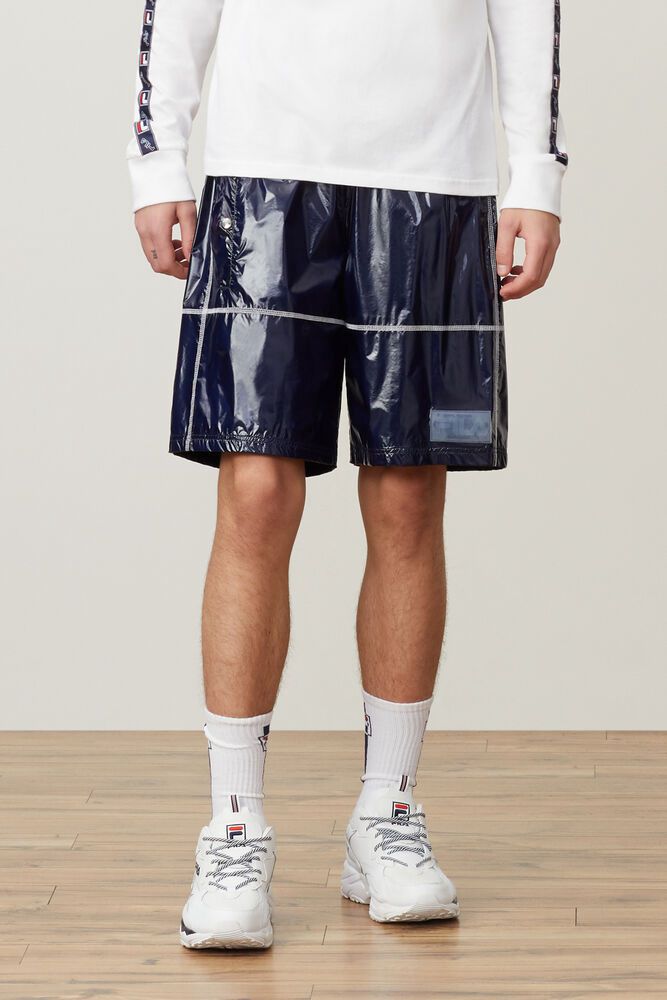 Fila Shorts Andro Mens Navy - India OMC-968035